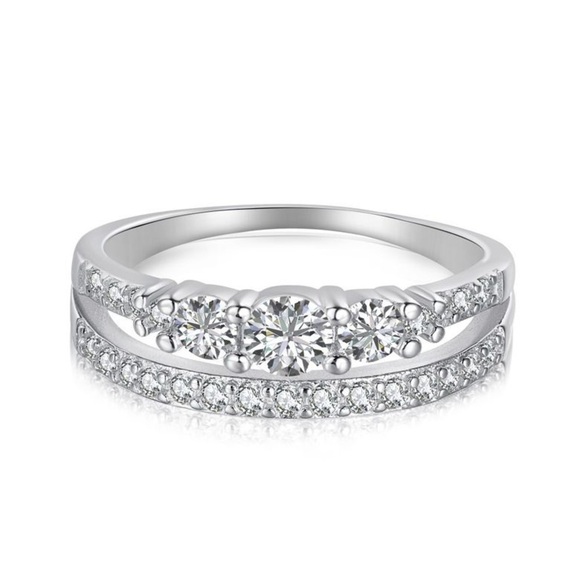 Anthropologie Jewelry - 925 stamped Sterling Silver Ring